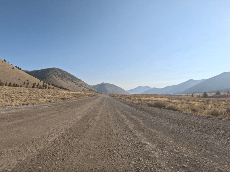 Sun Valley Idaho gravel roads from RPI stage 3