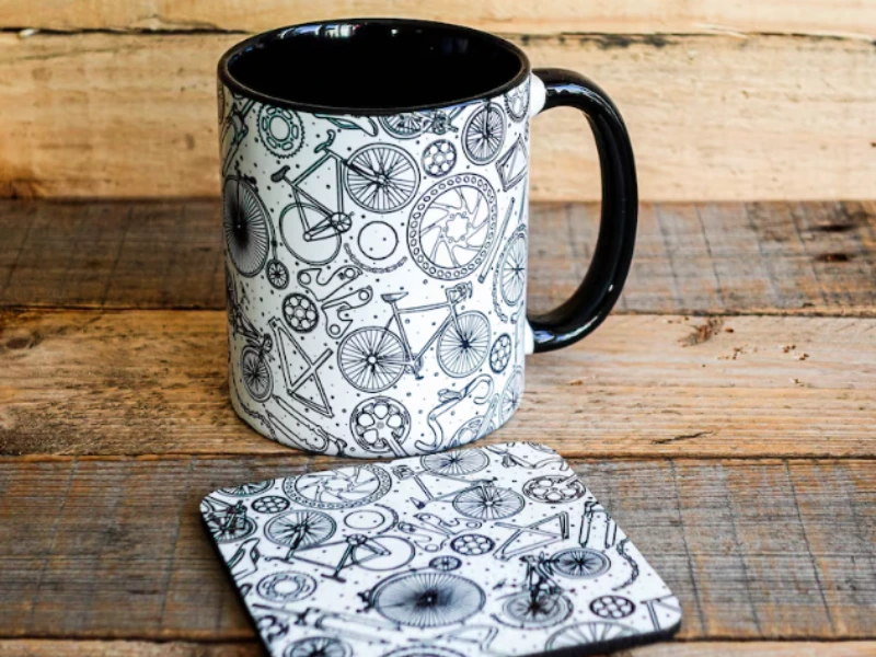 Coffee mug for cyclists