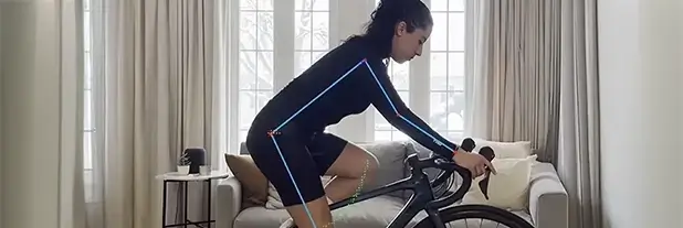 AI online bike fit