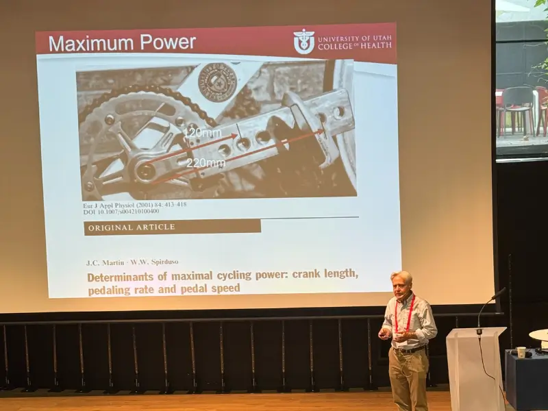 Jim Martin at Science and Cycling 2025 Conference